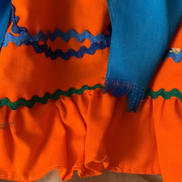 Mexican Tipicas Dolly Jaliscience Folklorico Dancer Doll Vintage - Picture 5 of 14